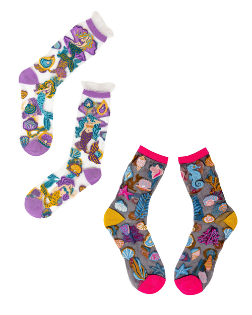 Sock candy mermaidcore socks mermaid theme socks for women